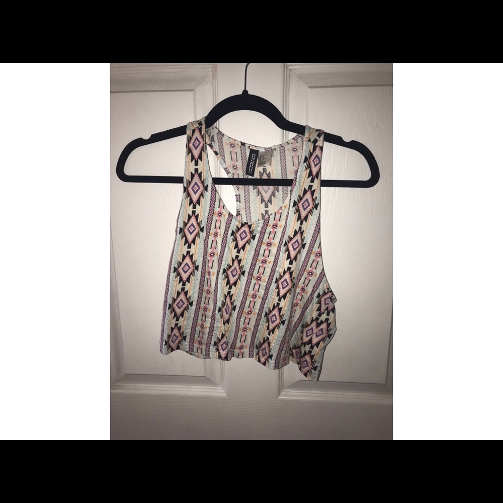 AZTEC CROPPED TOP